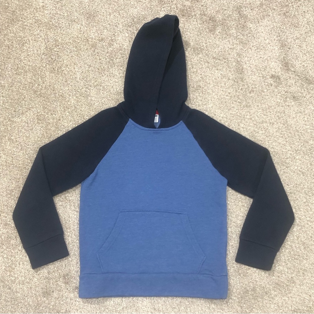 Old Navy Boys Colorblock Pull Over Kangaroo Hoodie